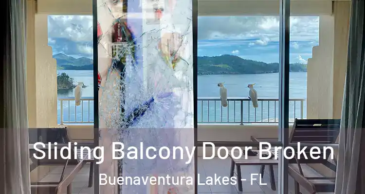  Sliding Balcony Door Broken Buenaventura Lakes - FL